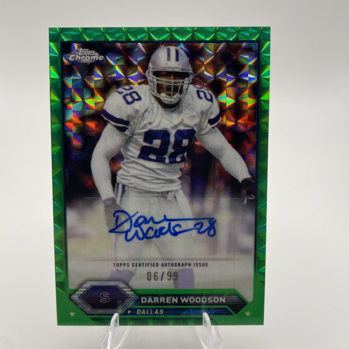 2023 Topps Composite - Darren Woodson #TCA-DW Green Geometric