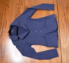 Kerrits, tech show jacket hunt coat, navy, girls Small
