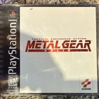 Konami Metal Gear Solid Multi-Disc Manual Included for Sony PlayStation 1