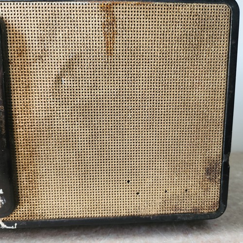 Antikes MCM 50er Jahre Bulova Uhr Röhrenradio Modell 100 schwarz & gold - Bild 6 von 15
