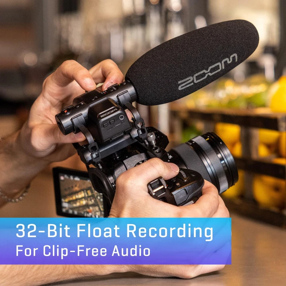 M3 MicTrak Stereo On-Camera Shotgun Microphone with 32-Bit Float, 90 degree, ... - Image 2 of 4