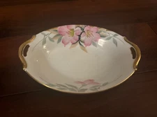 Noritake AZALEA  7" OVAL BOWL w/ HANDLES  *RED MARK*