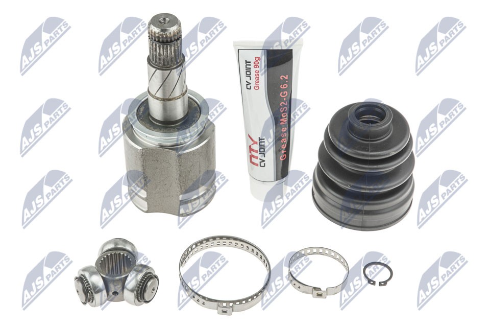 NTY Driveshaft Joint Set NPW-NS-008 For Infiniti Nissan Right Front - Image 13