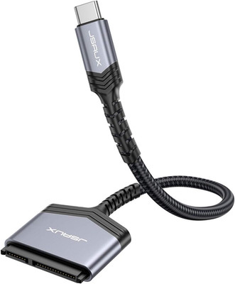 SATA to USB C Cable, USB C 3.1 to 2.5  SATA III Hard Driver Adapter Aluminum She