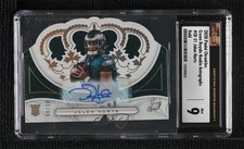 2020 Chronicles Crown Royale Gold Rookie 8/10 Jalen Hurts CSG 9 Mint Auto 5sf