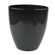 Plastic Garden Flower Pots Set of 3 with Breathable Mat and Tray for Plant Care