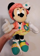 Vintage Disney Minnie Mouse Learn to Dress 13" Plush Doll