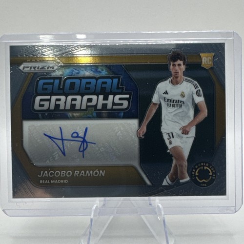 Panini Prizm 2025 FIFA Club World Cup Jacobo Ramon Real Madrid GG-JR RC Auto