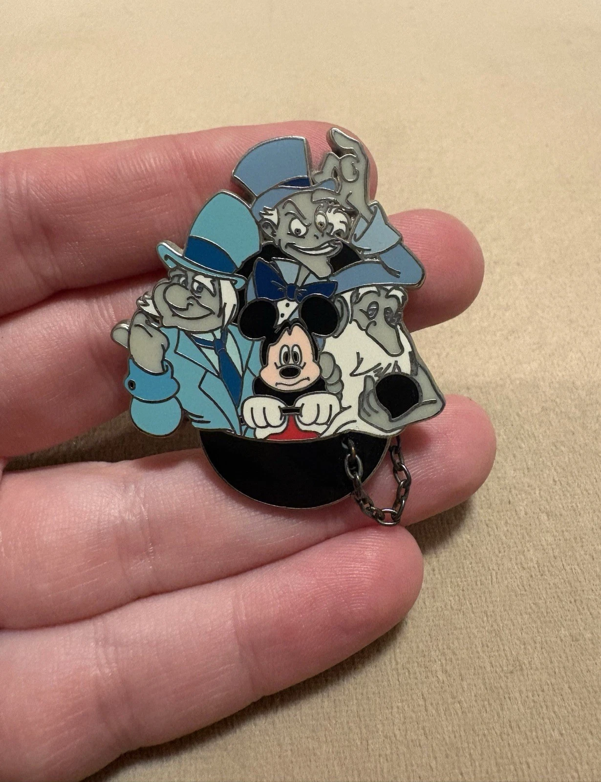 Mickey Mouse and Hitchhiking Ghosts Haunted Mansion Doom Buggy Disney Pin #69062