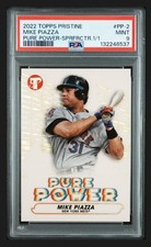 2022 Topps Pristine Mike Piazza Pure Power Superfractor 1/1 PSA 9 NY Mets HOF