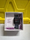iConnect by Timex Square Black Silicone Smartwatch. TW 5M34300 SO