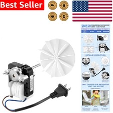 Bathroom Exhaust Fan Motor Kit 120V 50 CFM Upgrade for Nutone Broan Replacements