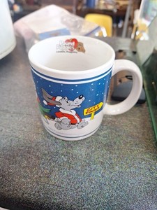 Vtg 1987 Pound Puppies Mug