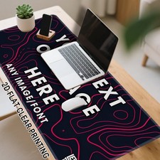 40 90cmCustom Photo Personalized Gaming Mouse Pad - XXLXLLMExtra Large Sizes - P