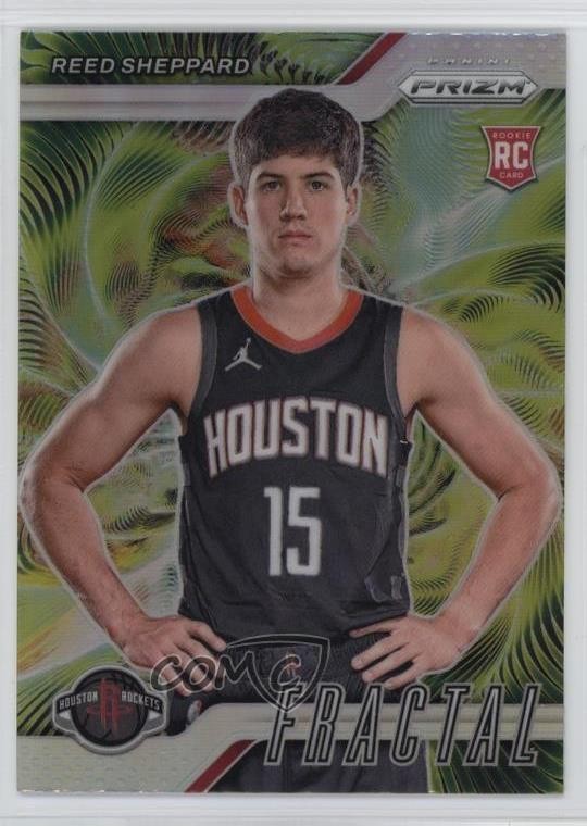 2024-25 Panini Prizm Fractal Silver Prizm Reed Sheppard #2 pe8