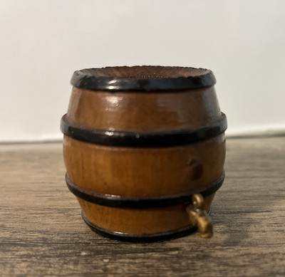 Vintage Wooden MUNCHEN GERMAN Beer Barrel Keg 2''