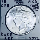1926 P BU GEM PEACE SILVER DOLLAR UNC MS+++ U.S. MINT RARE COIN 8976