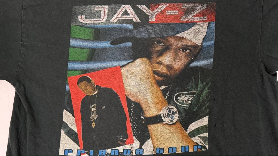 Vintage Jay-Z T Shirt Rap Tee Method Man DMX Mary J Blige 90s Y2K XL - Image 4 of 4
