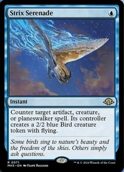 Strix Serenade - Modern Horizons 3 - Rare Foil
