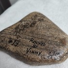 Hand Painted Rock WNC Mountains w/ Sunset Artist  Rocked By Vinny - Sealed — photo 3
