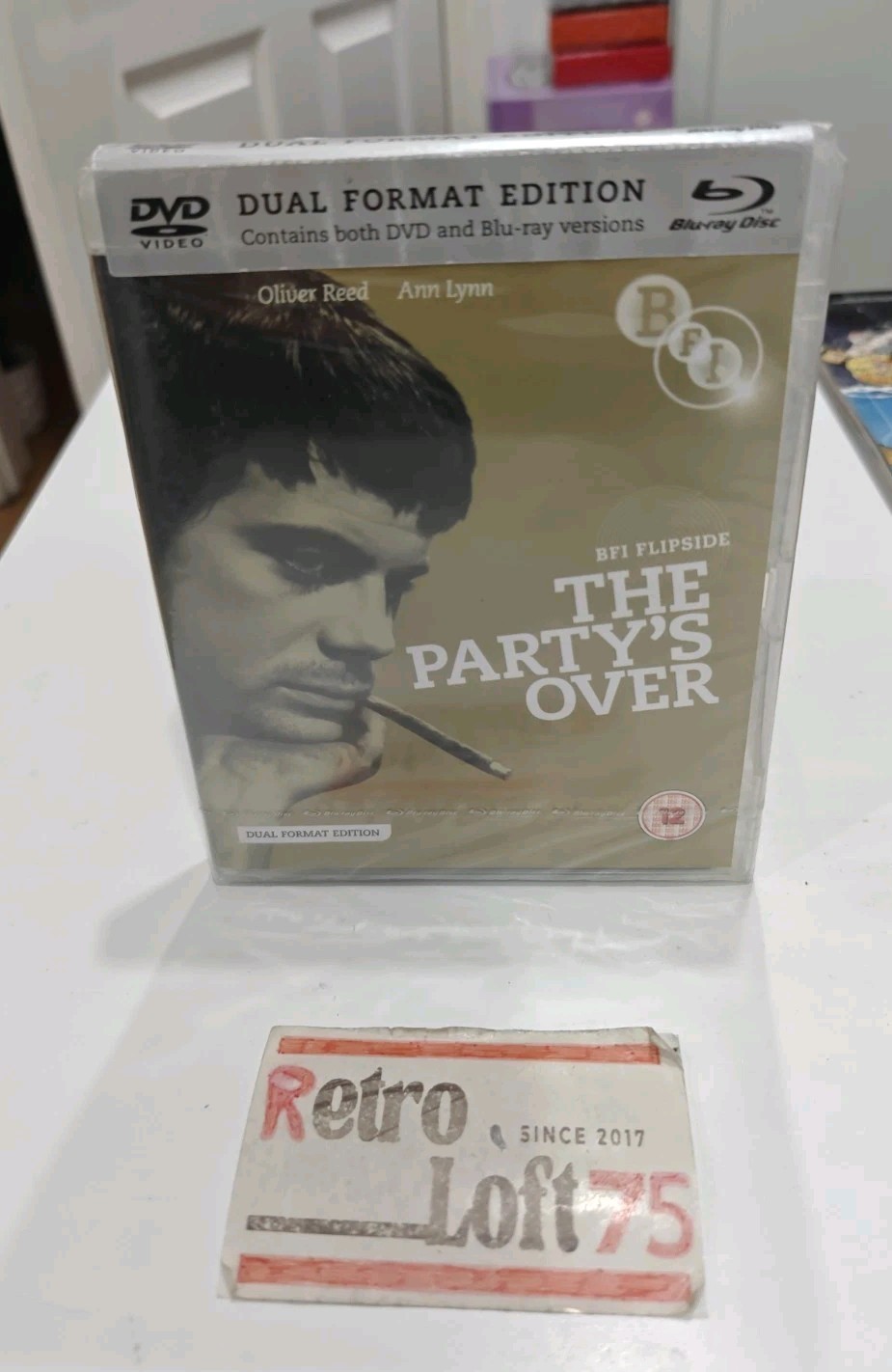 The Party's Over Blu-ray & DVD, 2010 BFI with booklet. Oliver Reed. New & Sealed