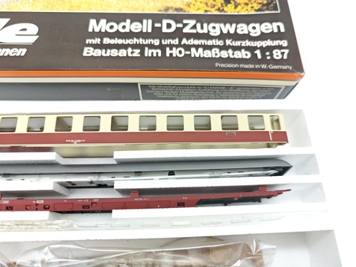 ADE H0 B 6000 modelo D vagón reclinable kit rareza NUEVO & EMBALAJE ORIGINAL - Imagen 4 de 12