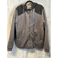 5.11 Tactical Full Zip Jacket Gray Black sz Large Chest 48 Sleeve 22 Length 30