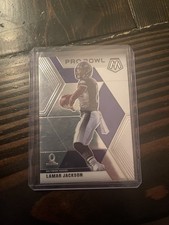 2020 Panini Mosaic Pro Bowl Lamar Jackson #251 Baltimore Ravens Football Card