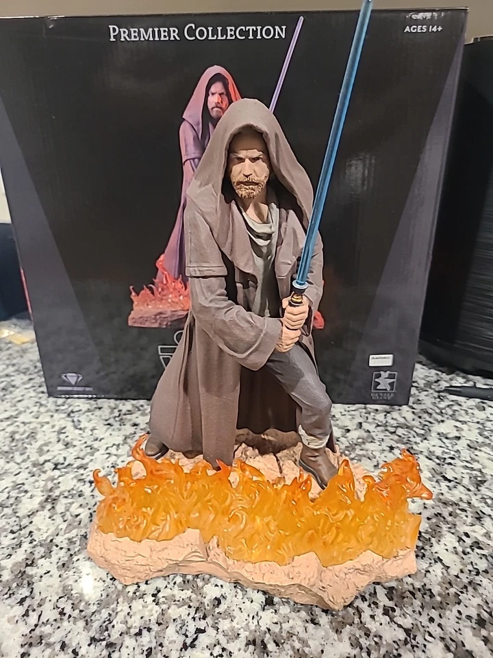 Star Wars - Estátua Obi-Wan Kenobi (12") - Gentle Giant LTD - Imagem 3 de 4