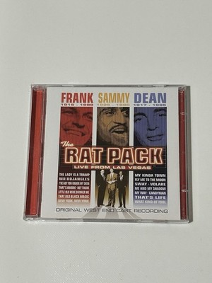 Rat Pack Live From Las Vegas CD 2003 West End Cast Recording Jazz Swing Flying