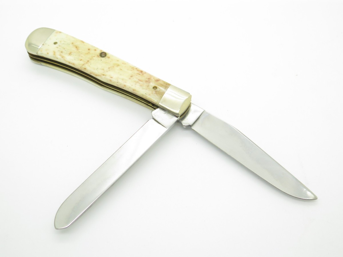 1982年製セルバンテス Cervantes Clase200ヴィンテージ希少品 Vintage 1986 Case XX W6254 Chief Crazy Horse Commemorative Folding