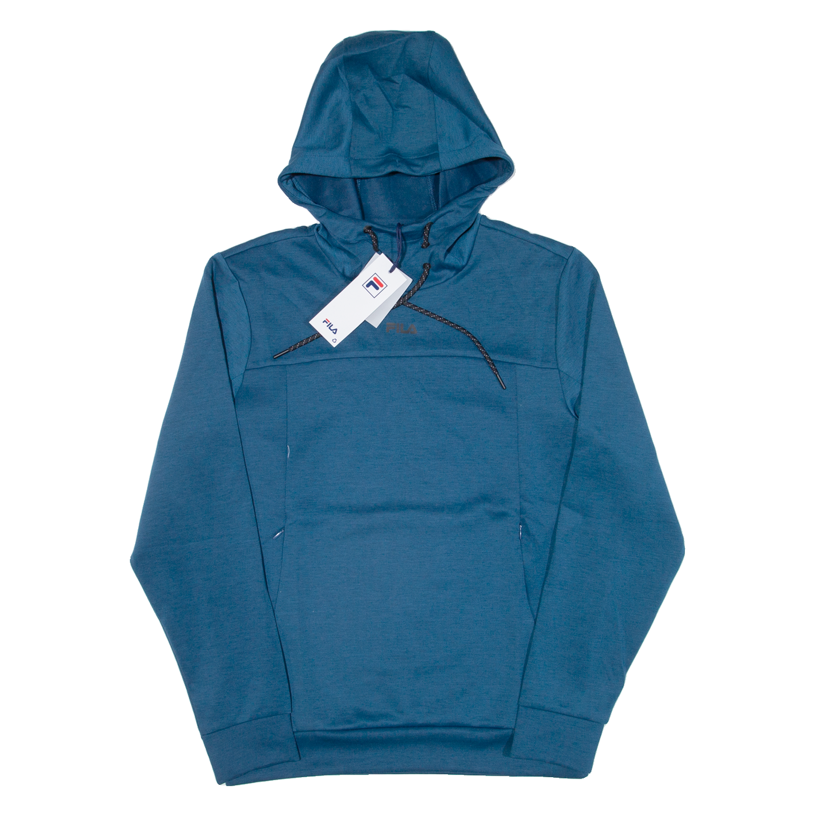 FILA Felpa con Cappuccio Uomo Blu S