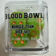 Blood Bowl Nurgle Team Dice Set