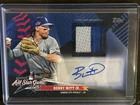 2025 Topps Update Bobby Witt Jr. 08/10 PATCH AUTO All-Star Stitches AST-BW