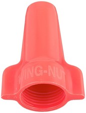Ideal 30-452 Wing-Nut 452 Wire Connector, Red Pack of 100 
