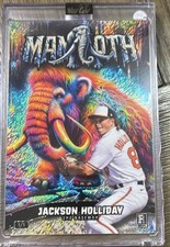 Wild Card Jackson Holliday Dino-Might Prehistoric Mammoth Rookie #’d 1/1 *JUMBO*