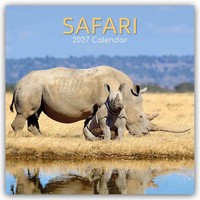 The Gifted | Safari 2027 - 16-Monatskalender | Kalender | Deutsch | 28 S. | 2027