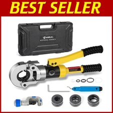 Ergonomic Hydraulic Pipe Crimper with Quick Maintenance Features - 15" x 10"