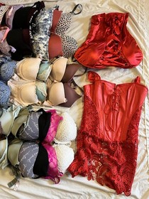 Victoria Secret & Other brands Bra Lot of   50+ All Sizes Sexy Sport