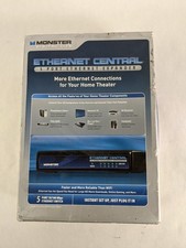 New MONSTER DIGITAL LIFE DL ES-5 121668-00 Ethernet Central 5 Port Ethernet