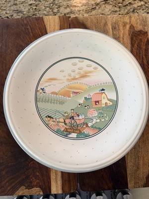 Studio Nova Ceramic Dinner Plate Homecoming Y 2317 White Multicolor 11'' Oven Sa 