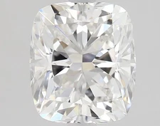 Cert. AGI 1.56 CT Cushion Cut Natural Mined Diamond Loose D color VVS1 clarity