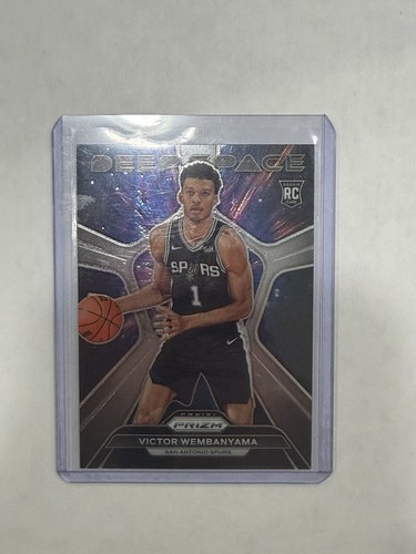 Panini 2023-24 Prizm Deep Space Victor Wembanyama Spurs #1 (RC)