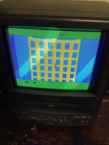 Atari 2600 4in1 Brazil Video Game Cartridge (Kung Fu, Dragon Fire, Spider Man) - Picture 1 of 23