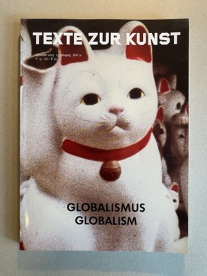 TEXTE ZUR KUNST   September 2013, 23. Jahrgang, Heft (issue) 91