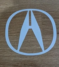 Acura vinyl decal