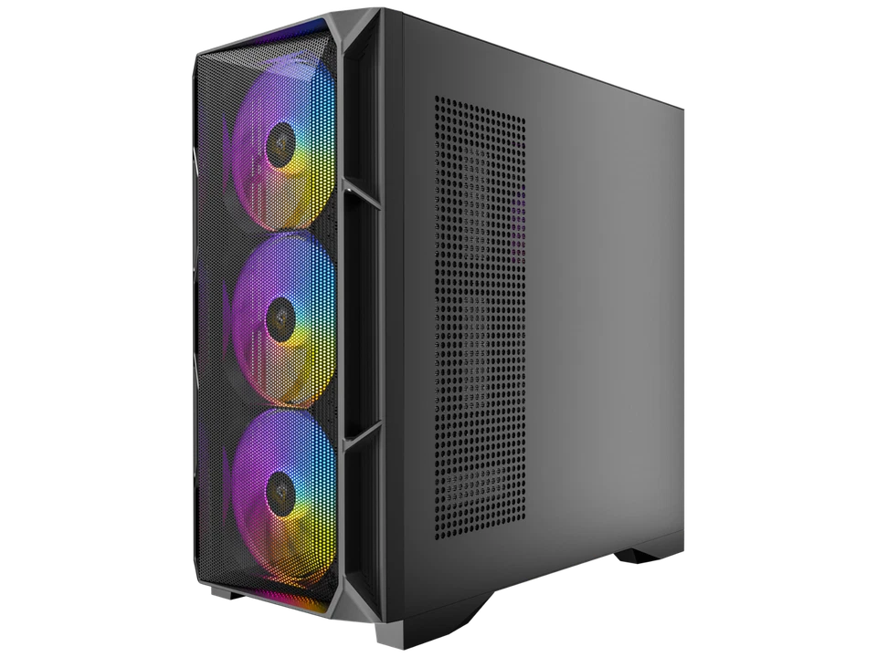 Antec AX1000 ARGB, 4 x 140mm ARGB PWM Fans Included, ARGB PWM Fan Controller, Up - Image 3 of 4