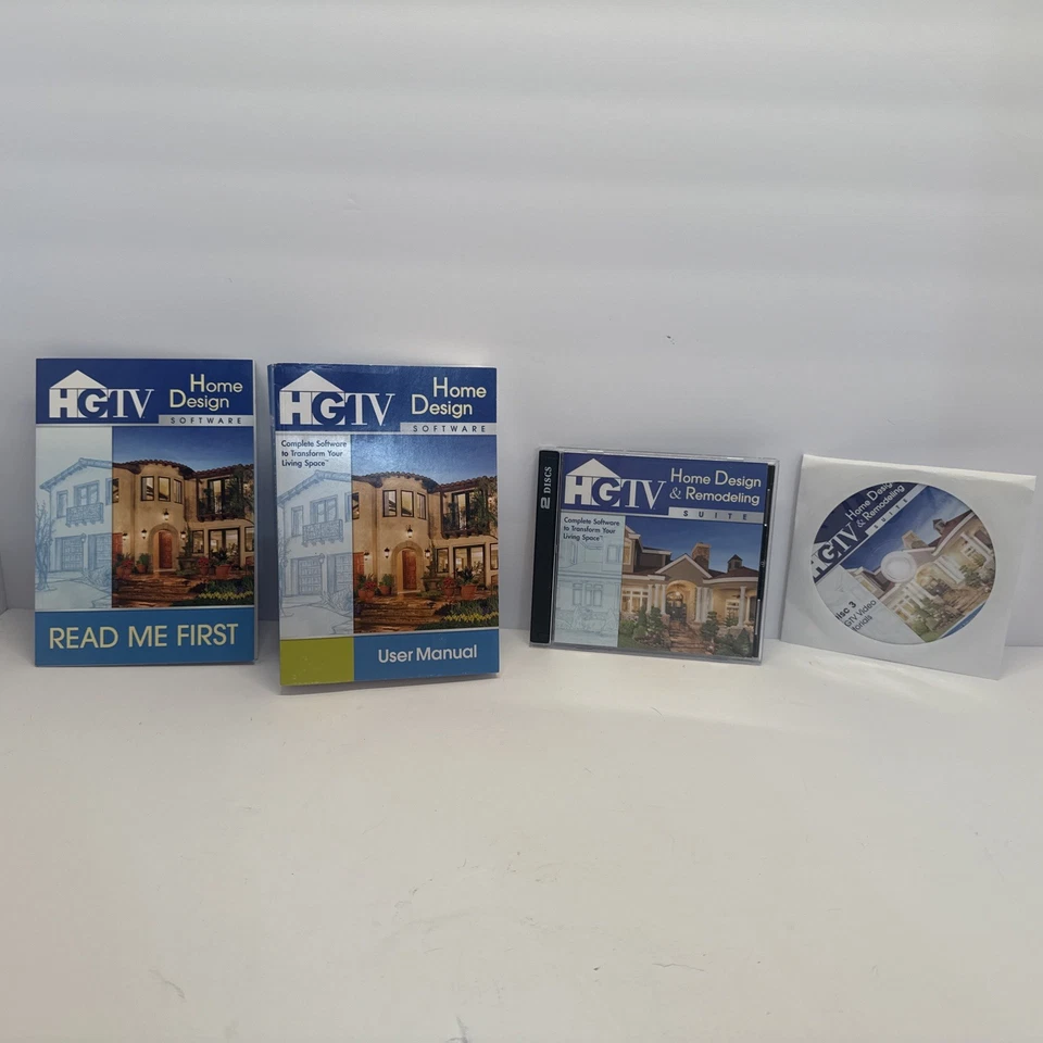 HGTV Home Design & Remodeling Suite Software Kit - Open Box ~ like  new - Image 2 of 4