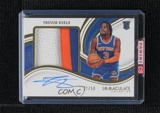 2022-23 Panini Immaculate Premium 17/50 Trevor Keels #PPA-TKE Patch Auto 8d9