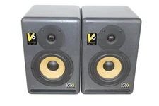 KRK V6 V Series 2-Way 6.5" Active Studio Monitor Speakers (Pair) - Black